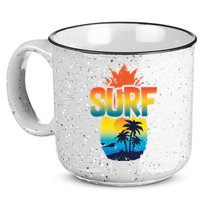 Pineapple Summer Surf 15oz Campfire Ceramic Mug