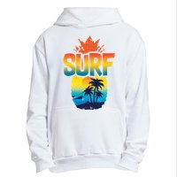 Pineapple Summer Surf Urban Pullover Hoodie