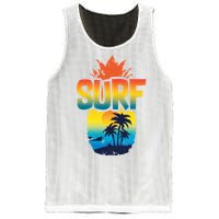 Pineapple Summer Surf Mesh Reversible Basketball Jersey Tank