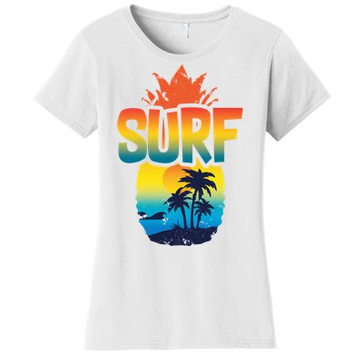 Pineapple Summer Surf Women's T-Shirt