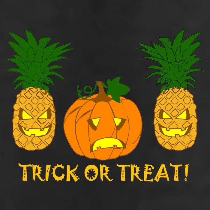 Pineapple Vs. Pumpkin Jack O Lantern Cool Comfort Performance Bucket Hat