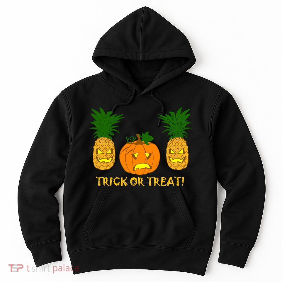 Pineapple Vs. Pumpkin Jack O Lantern Hoodie