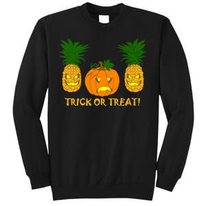 Pineapple Vs. Pumpkin Jack O Lantern Sweatshirt