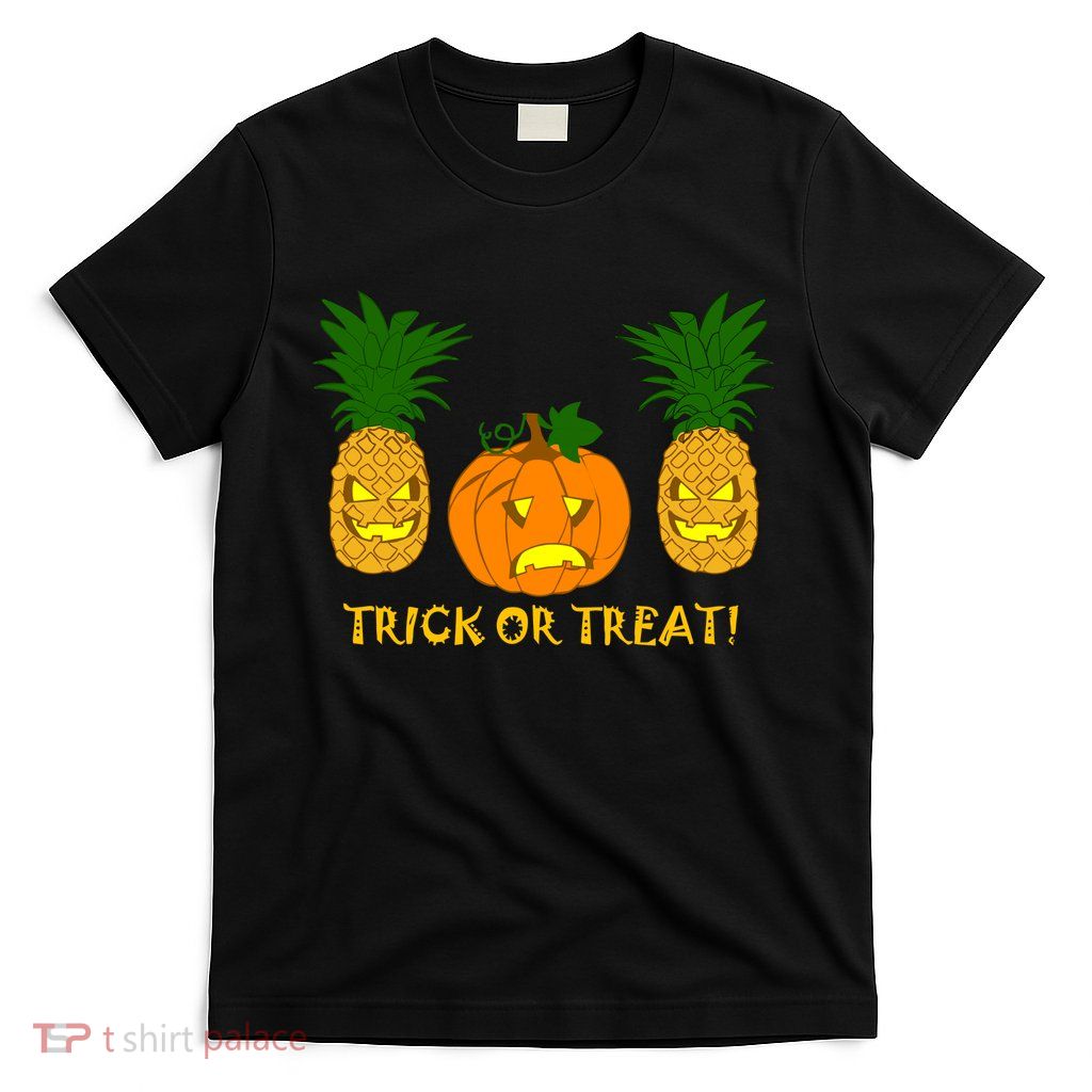 Pineapple Vs. Pumpkin Jack O Lantern T-Shirt
