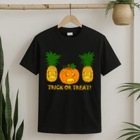 Pineapple Vs. Pumpkin Jack O Lantern T-Shirt