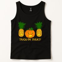 Pineapple Vs. Pumpkin Jack O Lantern Tank Top