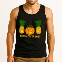 Pineapple Vs. Pumpkin Jack O Lantern Tank Top