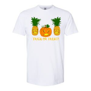 Pineapple Vs. Pumpkin Jack O Lantern Softstyle CVC T-Shirt