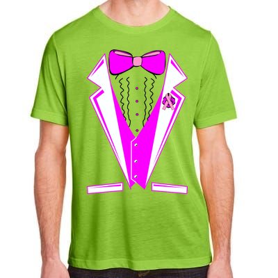 Pink Breast Cancer Tuxedo Adult ChromaSoft Performance T-Shirt