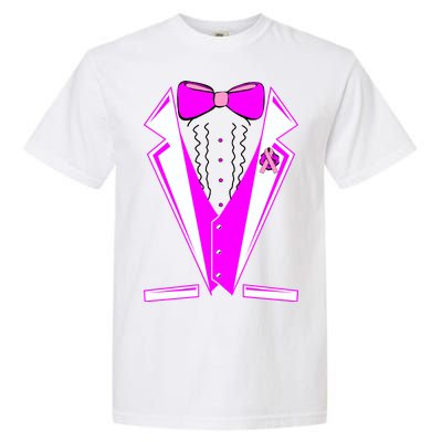 Pink Breast Cancer Tuxedo Garment-Dyed Heavyweight T-Shirt