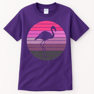 Pink Flamingo Vintage Sunset Tall T-Shirt