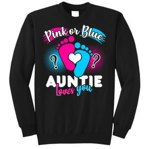 Pink Or Blue Auntie Loves You Sweatshirt