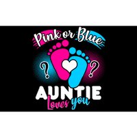 Pink Or Blue Auntie Loves You Bumper Sticker