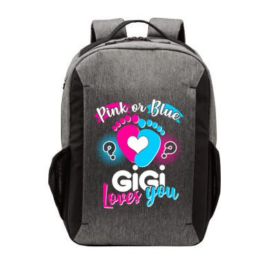 Pink Or Blue Gigi Loves You Baby Gender Reveal Vector Backpack