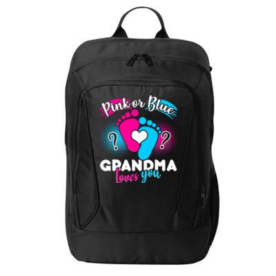 Pink or Blue Grandma Loves You City Backpack