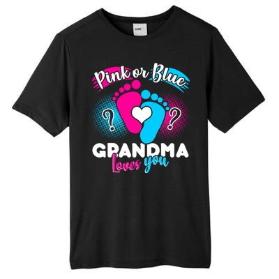 Pink or Blue Grandma Loves You Tall Fusion ChromaSoft Performance T-Shirt