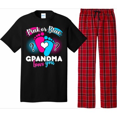 Pink or Blue Grandma Loves You Pajama Set