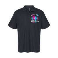 Pink or Blue Grandma Loves You Softstyle Adult Sport Polo