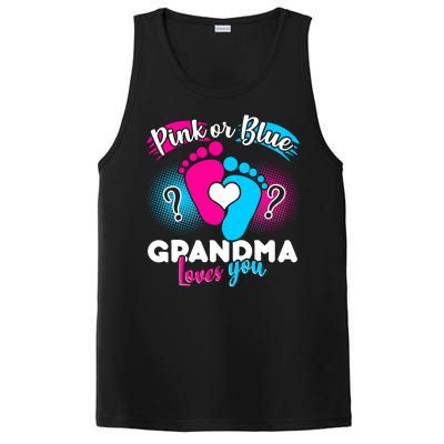 Pink or Blue Grandma Loves You PosiCharge Competitor Tank