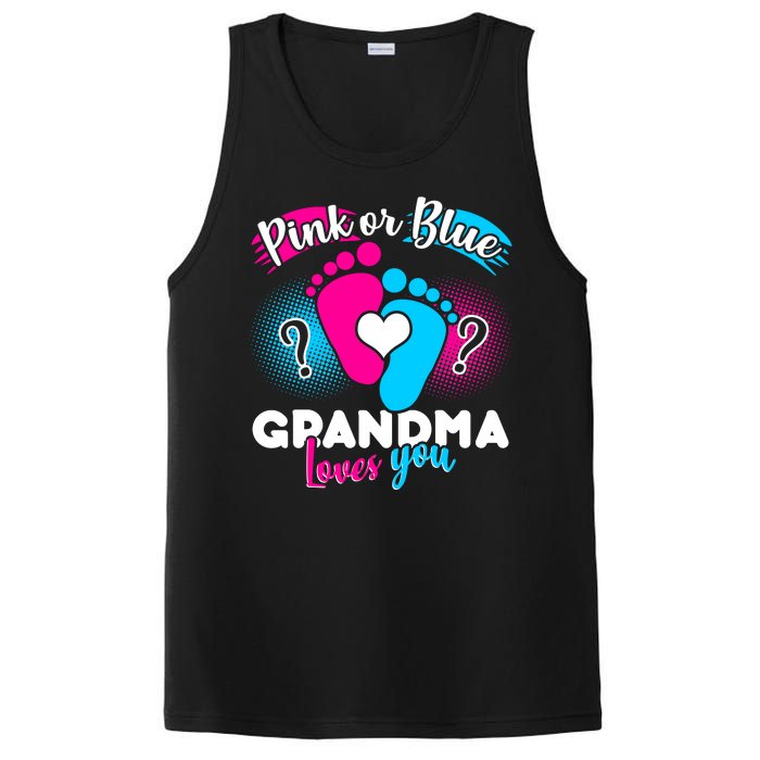 Pink or Blue Grandma Loves You PosiCharge Competitor Tank