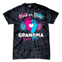 Pink or Blue Grandma Loves You Tie-Dye T-Shirt