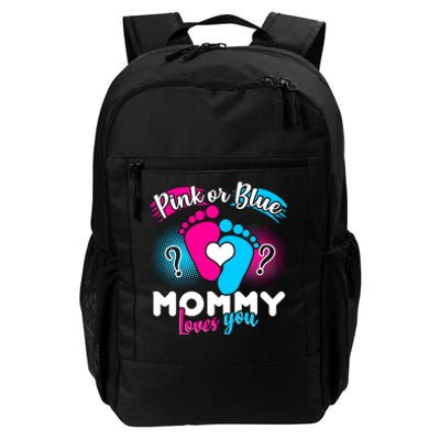 Pink or Blue Mommy Loves You Daily Commute Backpack