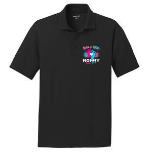 Pink or Blue Mommy Loves You PosiCharge RacerMesh Polo