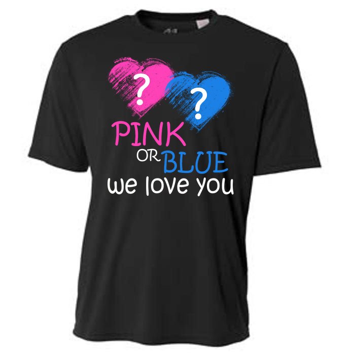 Pink or Blue We Love You Cooling Performance Crew T-Shirt