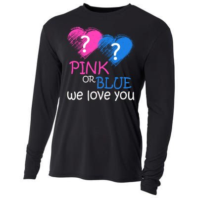 Pink or Blue We Love You Cooling Performance Long Sleeve Crew