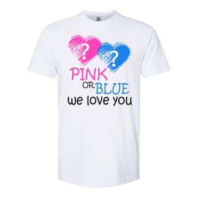 Pink or Blue We Love You Softstyle CVC T-Shirt