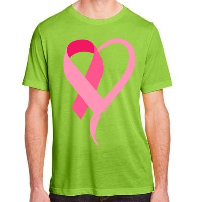 Pink Ribbon Of Love Breast Cancer Awareness Adult ChromaSoft Performance T-Shirt