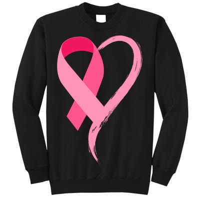 Pink Ribbon Of Love Breast Cancer Awareness Sweatshirt