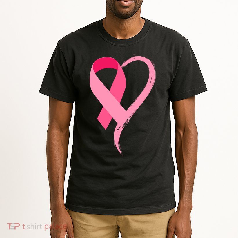 Pink Ribbon Of Love Breast Cancer Awareness Tall T-Shirt