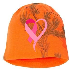 Pink Ribbon Of Love Breast Cancer Awareness Kati - Camo Knit Beanie