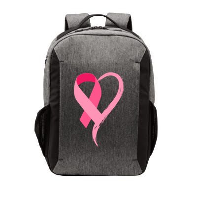 Pink Ribbon Of Love Breast Cancer Awareness Vector Backpack