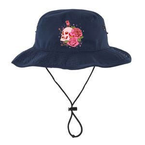 Pink Roses Skull Tattoo  Legacy Cool Fit Booney Bucket Hat