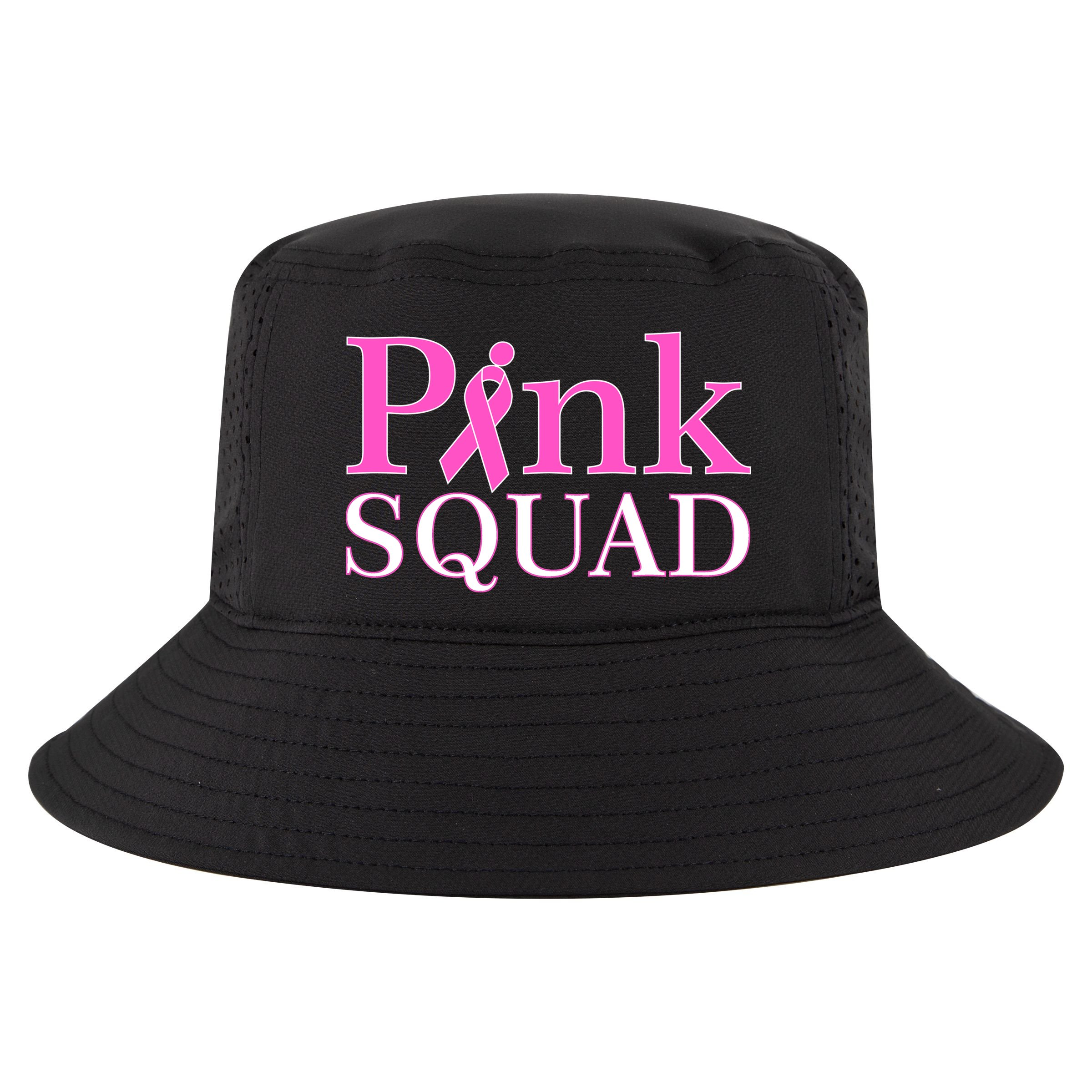 Pink Squad Cool Comfort Performance Bucket Hat