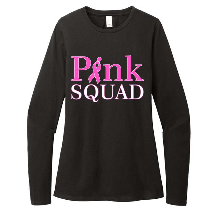 Pink Squad Womens CVC Long Sleeve Shirt