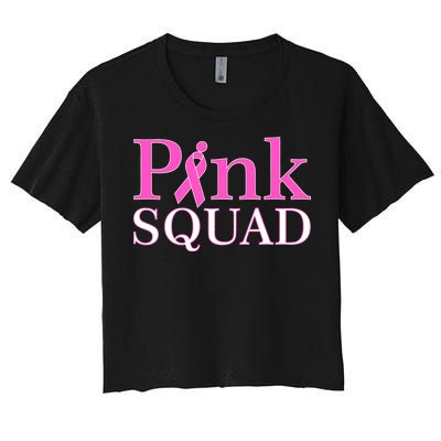 Pink Squad Women's Crop Top Tee