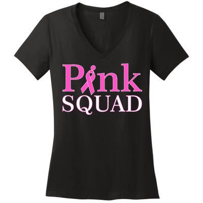 Pink Squad Women's V-Neck T-Shirt