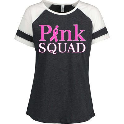 Pink Squad Enza Ladies Jersey Colorblock Tee