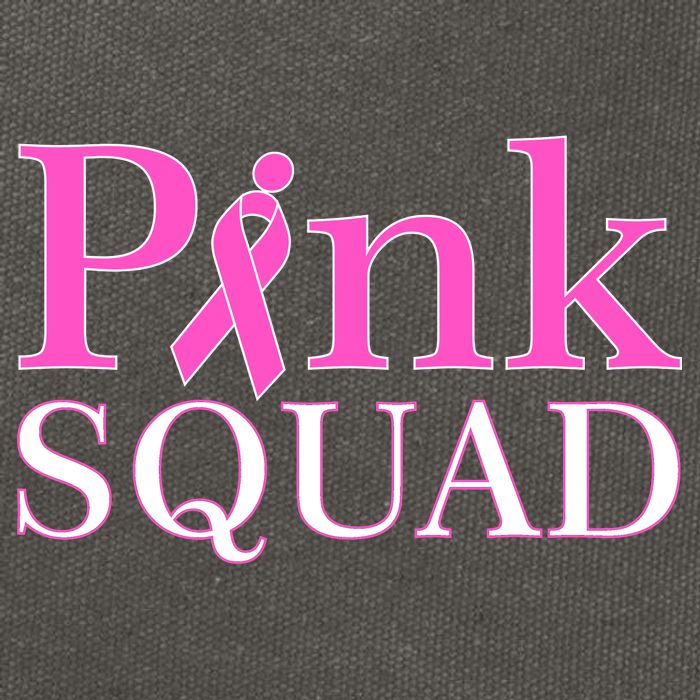 Pink Squad Cotton Canvas Backpack