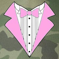 Pink Tux Party Tuxedo Legacy Tie Dye Trucker Hat