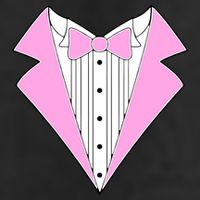 Pink Tux Party Tuxedo Garment-Dyed Heavyweight T-Shirt