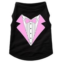 Pink Tux Party Tuxedo Doggie Tank