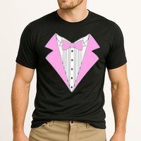Pink Tux Party Tuxedo Performance Shirt