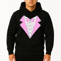 Pink Tux Party Tuxedo Hoodie