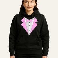 Pink Tux Party Tuxedo Hoodie
