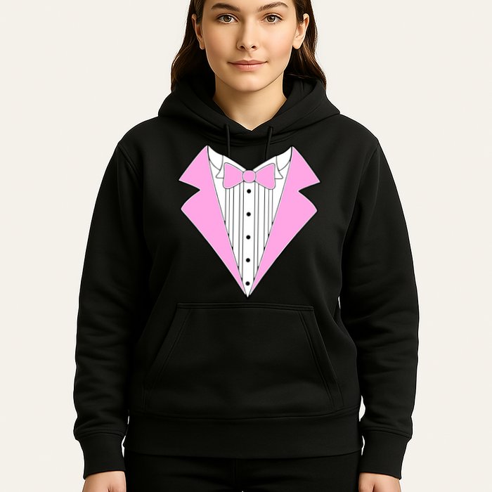 Pink Tux Party Tuxedo Hoodie