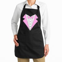 Pink Tux Party Tuxedo Apron